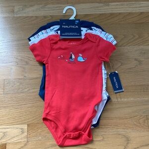 NWT Set of 4 Nautica 18 Month Onsies